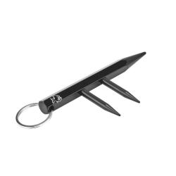 Kubotan Exagonal 3 pointes Piranha PKB3 Noir