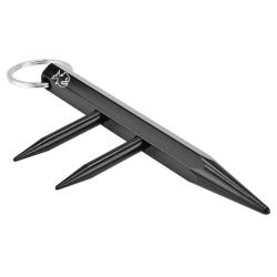 Kubotan Piranha 130mm 3 pointes PKB3 Noir