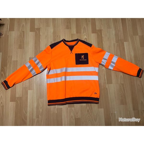 Sweat-shirt battue XXL