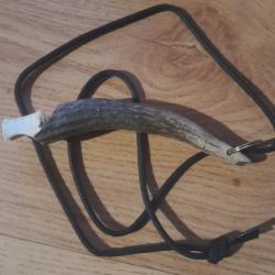 Sifflet corne  de Cerf 11 cm  N&deg; 1A