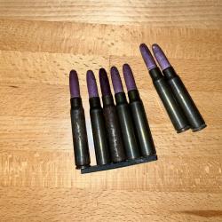 7 Cartouches d'exercice - WW2 - Mauser 98K.