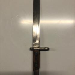 Baionnette Mauser 84-98 1er type