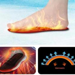Semelles chauffantes USB pour toutes les pointures ! Lavable