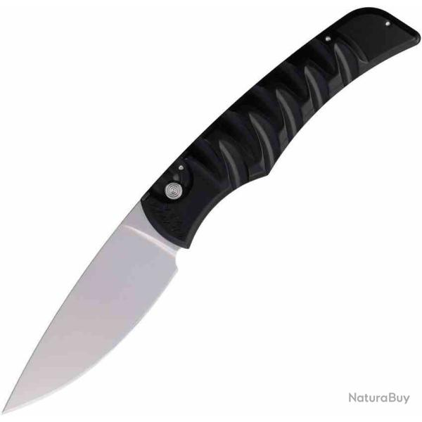 Couteau Automatique Piranha Paradox Lame Acier CPM-S30V Manche Alu Noir Made USA PKCP24BK