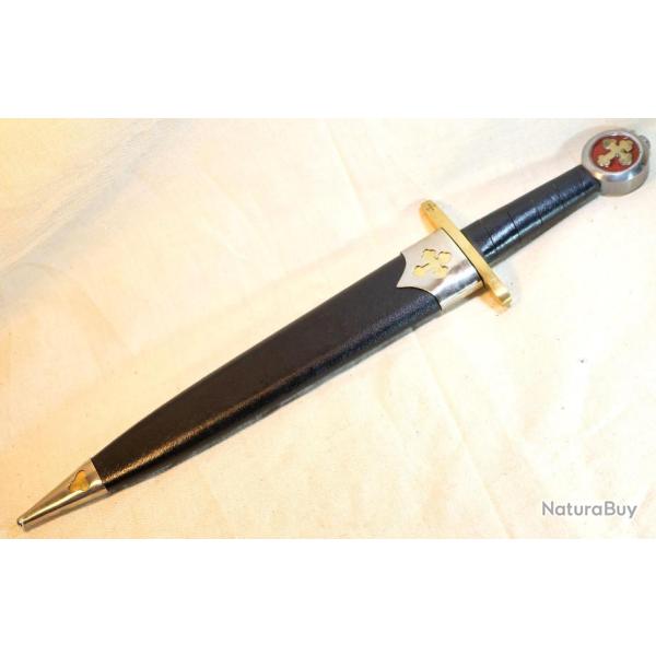 Grande Dague m�di�vale avec fourreau - EBR24DMD002