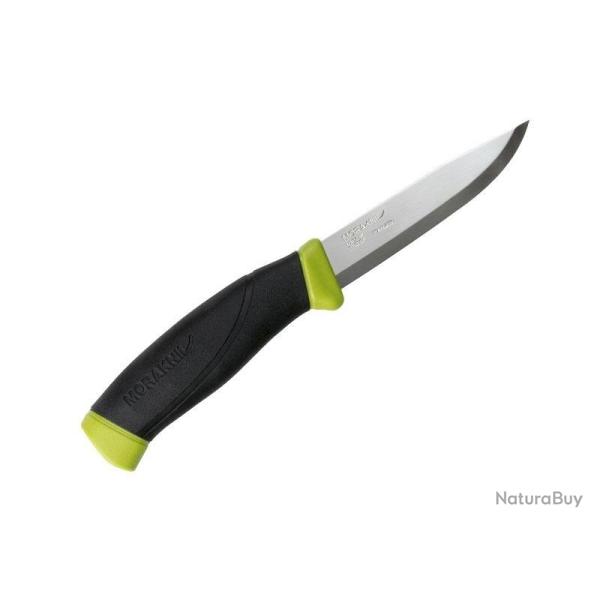 Poignard couteau MORAKNIV "companion" vert pomme