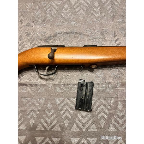 Carabine 9mm gazelle avec chargeur 5 coups