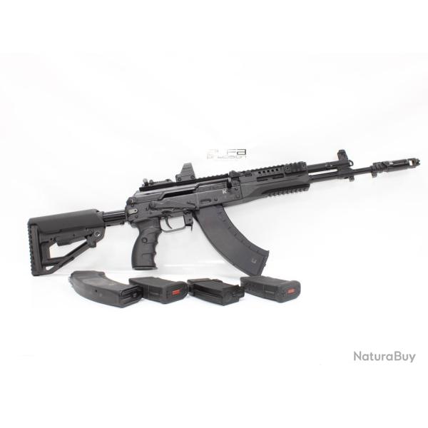 OCCASION Carabine KALASHNIKOV TR3-IT20 Cal 7,62x39 + Point rouge OLIGHT