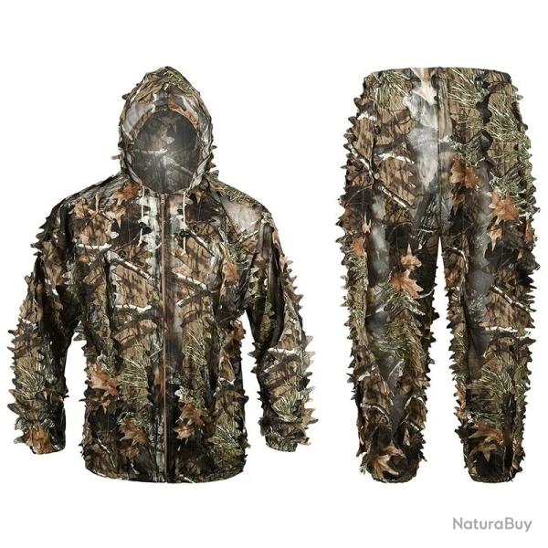 Veste camouflage 3D chasse imperm�able taille neuf livraison gratuite