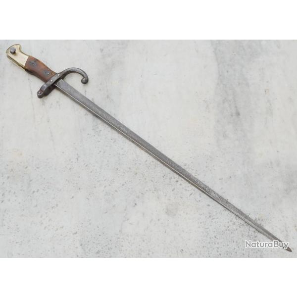 RARE Ba�onnette GENDARMERIE poin�on * chiffre 4 r�glementaire fran�aise mle 1874 GRAS rf FTN25GRA002