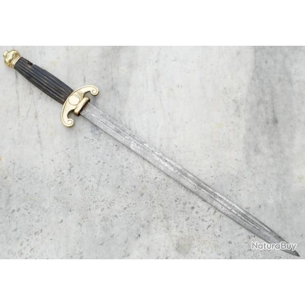 MARINE - Dague de la Marine fran�aise Second Empire XIX i�me SF - REF FTN25DAG001