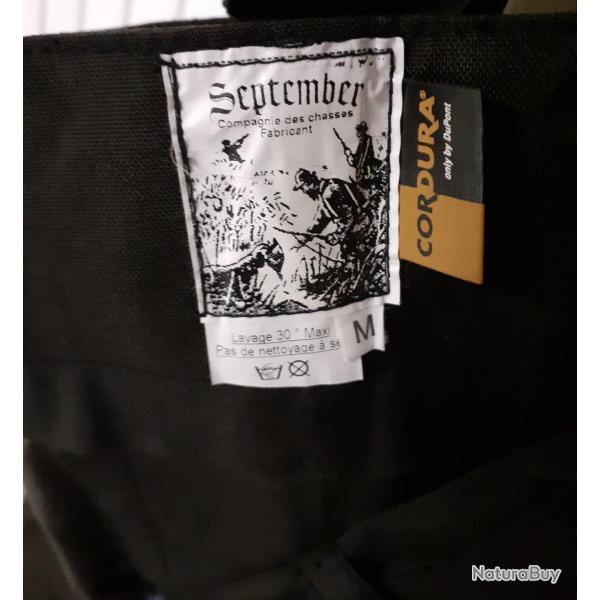 Cuissard September en Cordura _Imperm�able _Jamais utis�