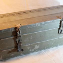 Caissette militaire aluminium INCONNUE - sans doute aviation - &agrave; identifier - &eacute;poque WWI
