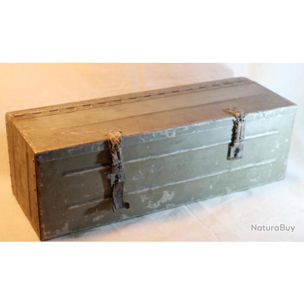 Caissette militaire aluminium INCONNUE - sans doute aviation - � identifier - �poque WWI