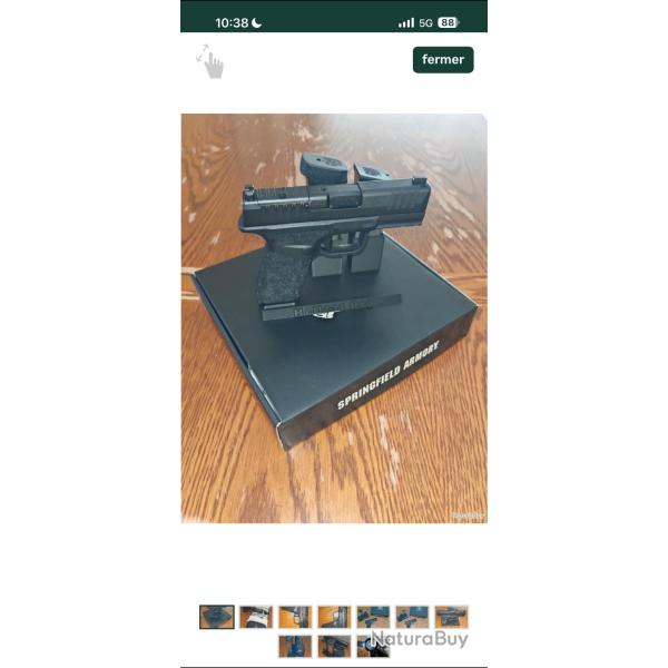 SPRINGFIELD ARMORY HELLCAT OSP PRO Black 3,7"