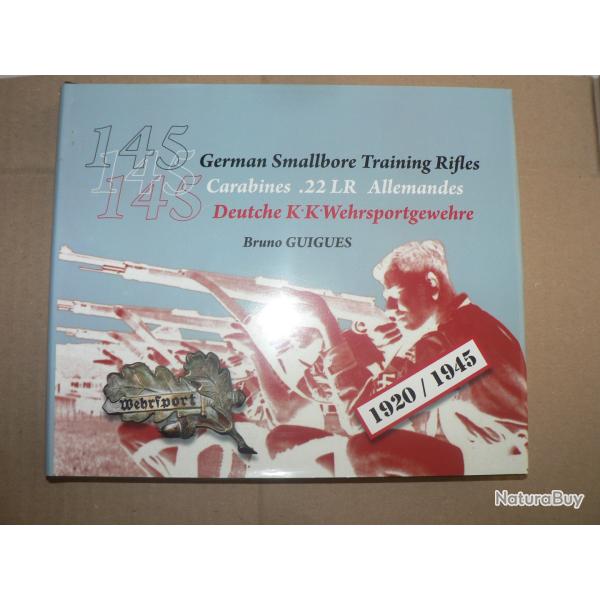 LIVRE TRAINING RIFLES 22 LR ALLEMANDES 1939-1945 de BRUNO GUIGUES