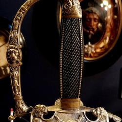 &Eacute;p&eacute;e d'officier, &eacute;poque restauration