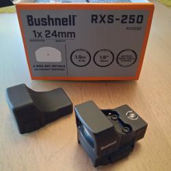 point rouge bushnell 250 RXS 4 moa
