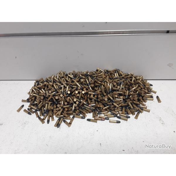 Lot de 3,8kg de balles cal.22lr