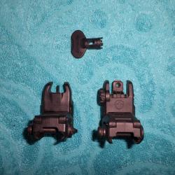 hausse + guidon Magpul flip up