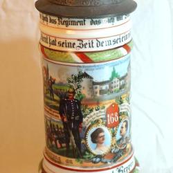 Chope r&eacute;serviste 168e rgt infanterie hessois JR168  Butzbach dat&eacute;e 1909-1911 ref SCN25CHO001