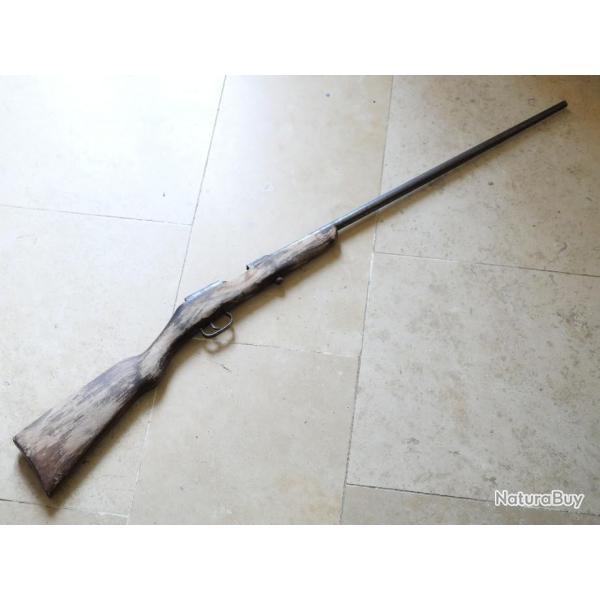 boitier + canon Carabine jardin monocoup en cal 9mm POUDRE NOIRE -  sans verrou - Z23CAR9151