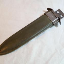&Eacute;quipement US ARMY ww2 fourreau USM8 pour poignard USM3 sans sa toile SCN25FOU002