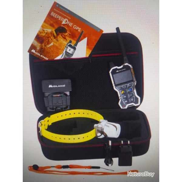 Collier de rep�rage beeper one gps Midland