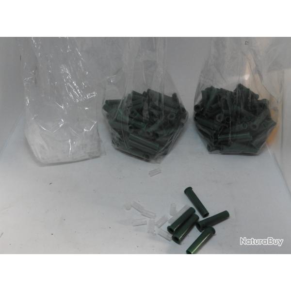 100 cartouches 9mm percussion central avec leurs bourres a jupe neuve