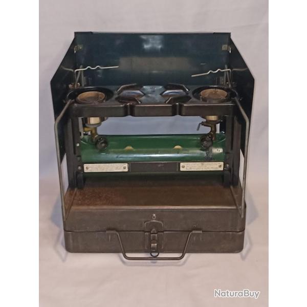 R�chaud double feu COLEMAN model 523 US M�dical D�partement WW2
