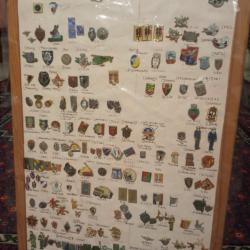 Militaria Arm&eacute;e Fran&ccedil;aise Grand Lot de Pin's