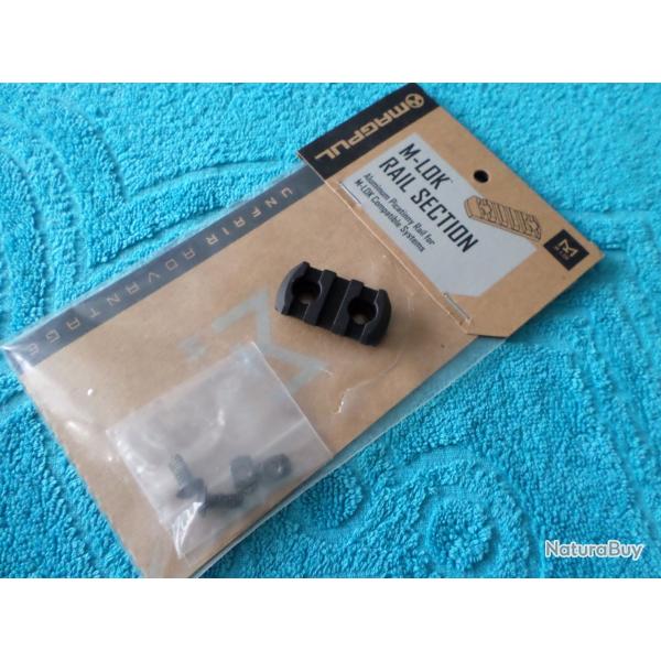 rail M-LOK 3 slots Magpul alu