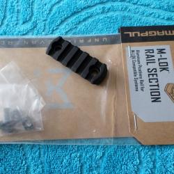 rail M-LOK 5 slots Magpul alu