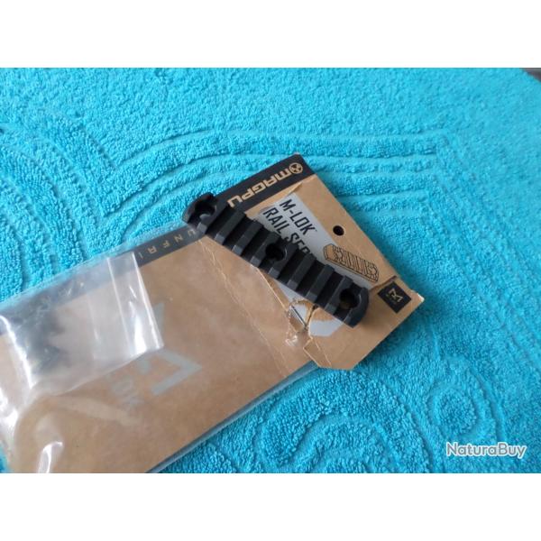 rail M-LOK 9 slots Magpul alu