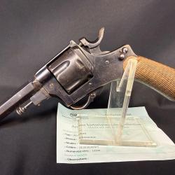REVOLVER GLISENTI 1889 rare fabrication de BERNARDELLI &Agrave; GARDONE cal. 10,35 glisenti