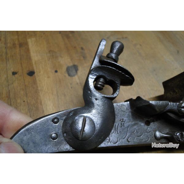 fusil type 1763/66 � silex transform� chasse