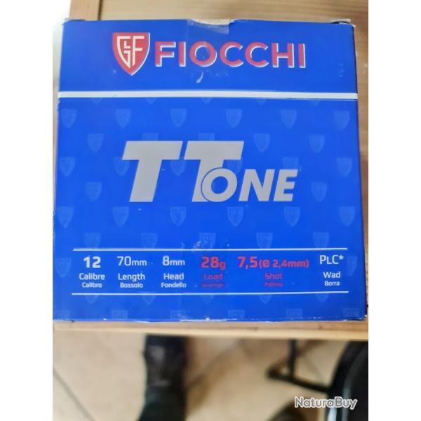 250 Cartouches  Fiocchi calibre 12/70 plombs 7.5