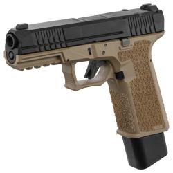 Double Eagle P80 PFS9 Tan -- pistolet GBB Airsoft