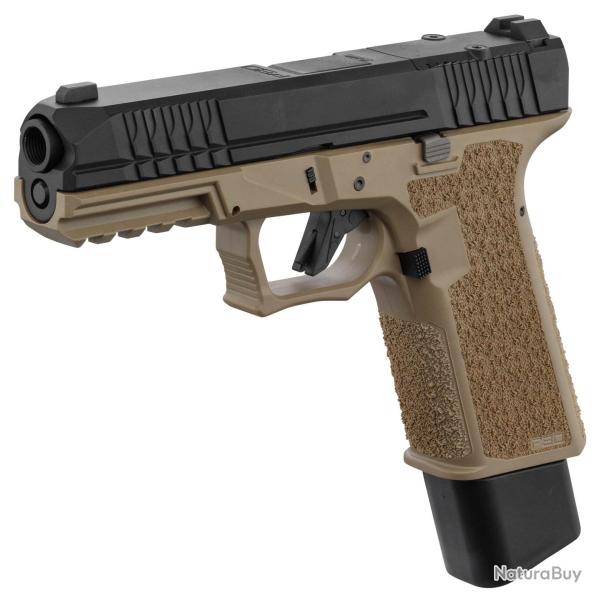 Double Eagle P80 PFS9 Tan -- pistolet GBB Airsoft