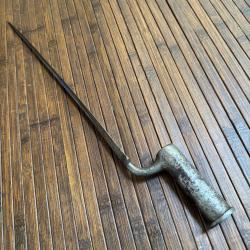 BELLE BA&Iuml;ONNETTE &Agrave; DOUILLE BROWN BESS ANGLETERRE XVlll &eacute;me SI&Egrave;CLE