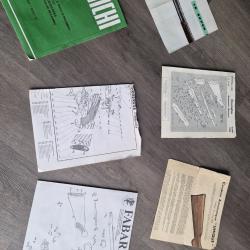 Lot de 5 prospectus rewington franchiChapuis