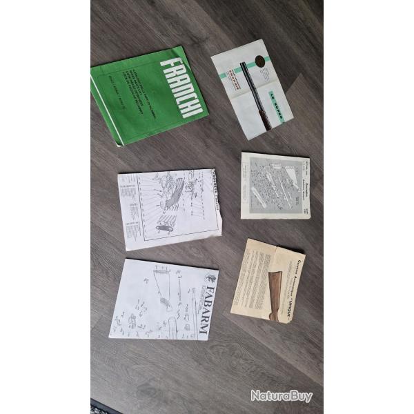 Lot de 5 prospectus rewington franchiChapuis