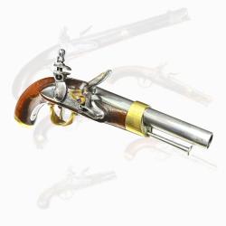 Pistolet An13 Maubeuge 1813 &eacute;tat exceptionnel