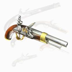Pistolet An13 Maubeuge 1813 &eacute;tat exceptionnel