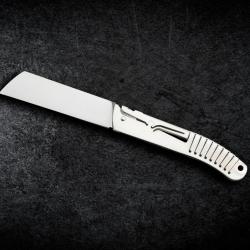 S&eacute;rie Limit&eacute;e: manche Chrom&eacute; (Cutter ou James) Cutter lame D2