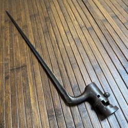 BA&Iuml;ONNETTE A DOUILLE 1822 FRANCE POIN&Ccedil;ONS GRENADE