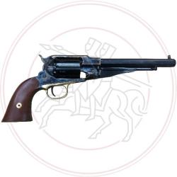 REPLIQUE PIETTA REVOLVER REMINGTON 1858 ACIER/LAITON - JASPAGE GRAVE - CAL: 44 POUDRE NOIR