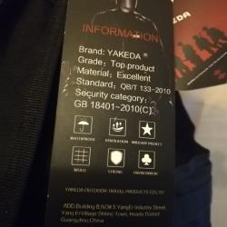 Gilet tactique YAKEDA neuf.