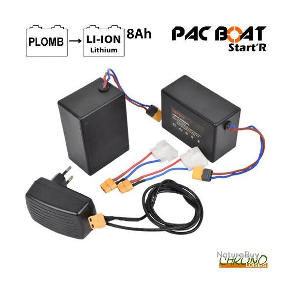 Pack Conversion Anatec Batterie Lithium Pac Boat 8A