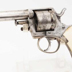 REVOLVER DE TYPE BULLDOG RIC CALIBRE 380 SIMPLE ET DOUBLE ACTION - BELGIQUE XIX&egrave; XIX eme Belgique Ca